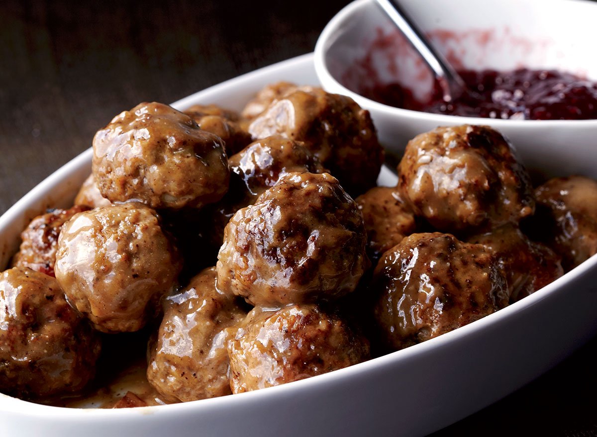 Lean Turkey Swedish Meatballs Recipe