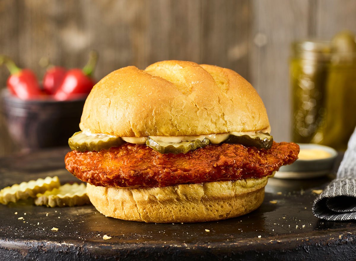 This New "Scorchin' Hot" Chicken Sandwich Is Already Selling Out