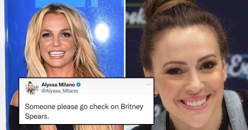Britney Shreds Alyssa Milano for Sticking Her Nose Where It Doesn't Belong
