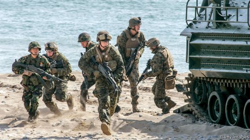 America and South Korea restart their big military drills