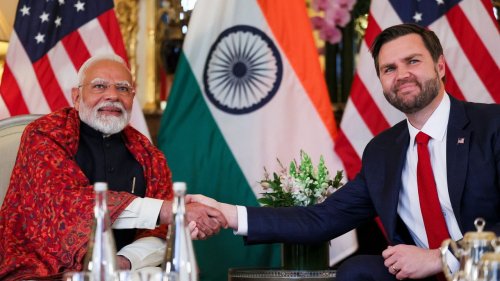 J.D. Vance flies into a giant trade storm in India