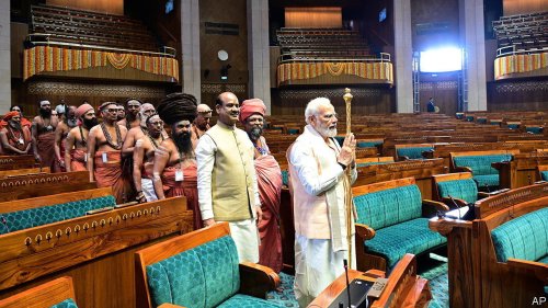 Narendra Modi is rebuilding New Delhi