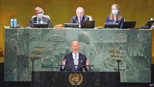 Joe Biden warns of global disorder if Russia is not stopped