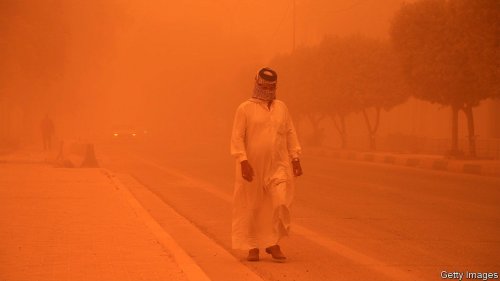 Dust is a growing threat to lives in the Middle East