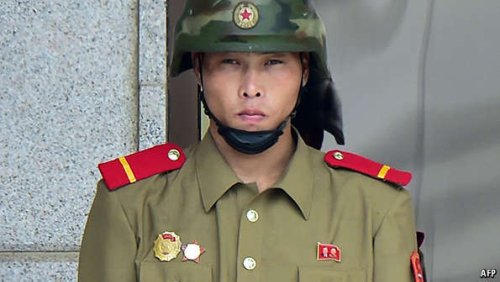 North Korea pulls its scary face