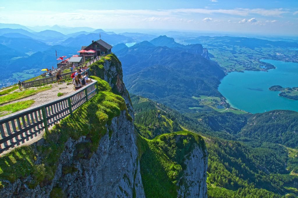 The View from this Mountain Hut in Austria will blow you away