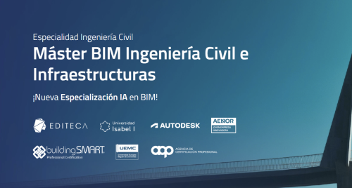 Máster BIM Ingeniería Civil | Editeca