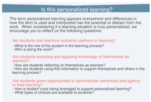 Guest Post: How One District Supports Personalized Learning