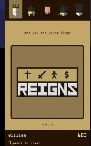“Reigns” Is An Online “Choose Your Own Adventure” Game Useful For Language Practice