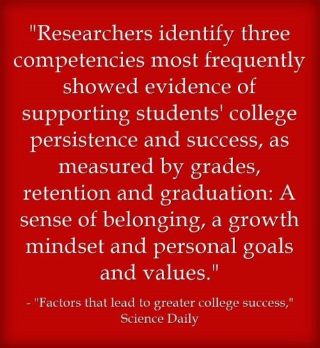 New National Academies Of Science Report Identifies Three Qualities Key To Student Success