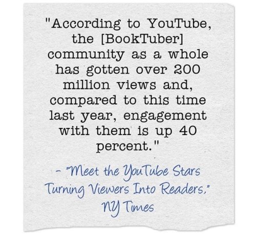 Am I The Only Teacher Who Didn’t Know About “BookTubers”?