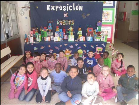 Proyecto: Yo Robot: Alumnos de Infantil dando vida a su creaciones EDUCACIÓN 3.0