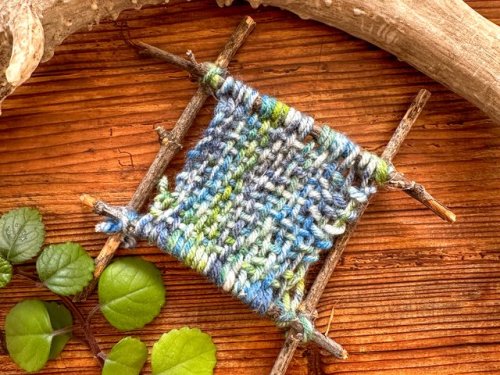 Weaving on a Stick Loom