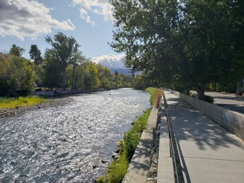 Walk Or Ride Alongside The River On The 12-Mile Truckee River Bike Path In Nevada