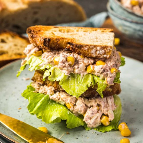 Super einfacher und blitzschneller Thunfischsalat mit Mais - Eine Prise Lecker