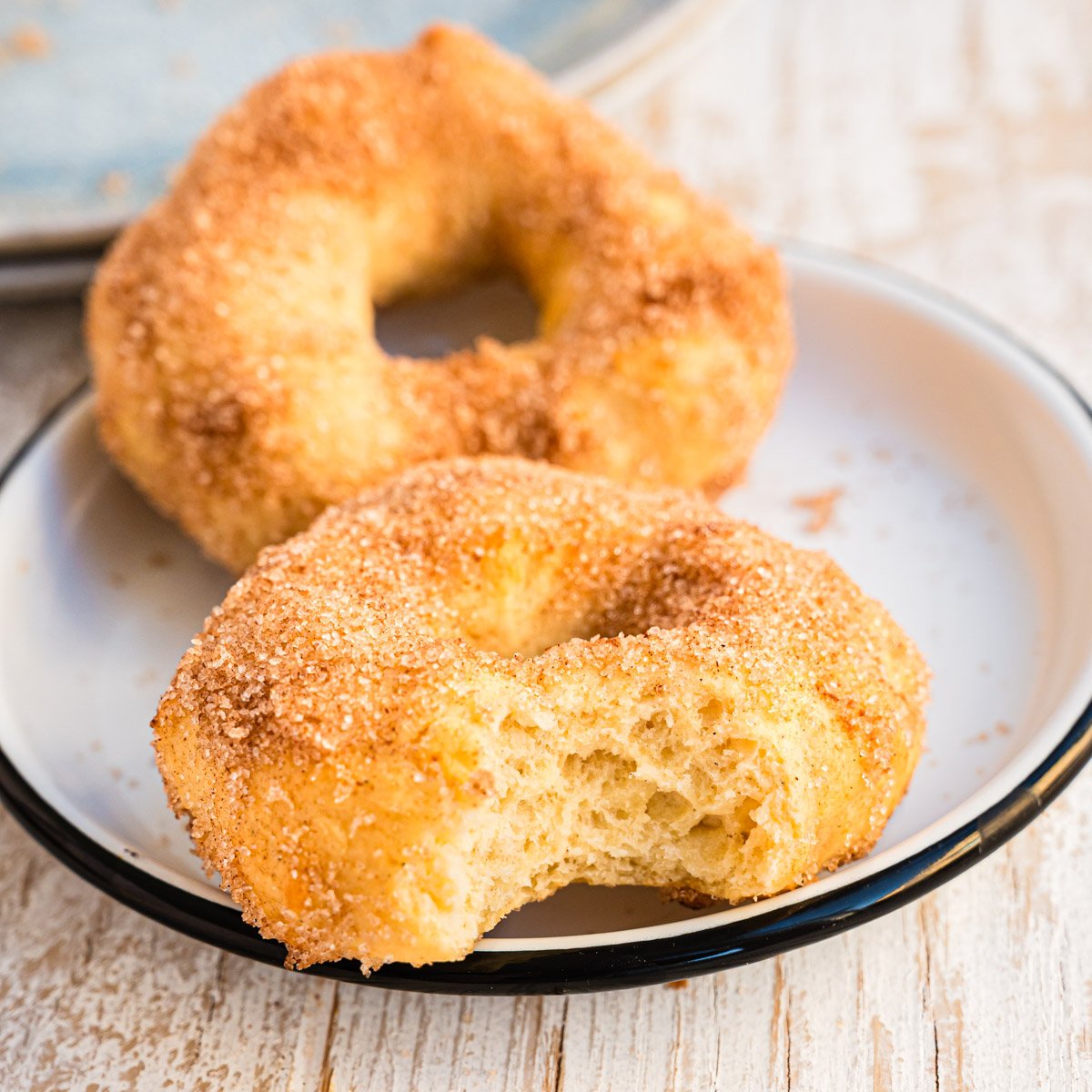 3-Zutaten Donuts aus dem Airfryer - Eine Prise Lecker