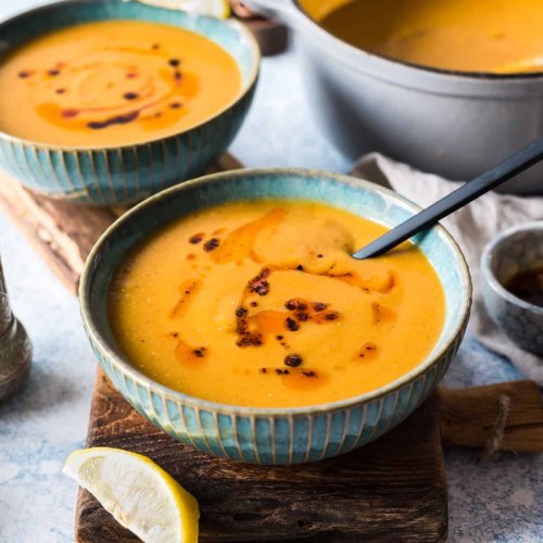 Köstliche Türkische Linsensuppe - Mercimek Corbasi (mit und ohne Thermomix) - Eine Prise Lecker
