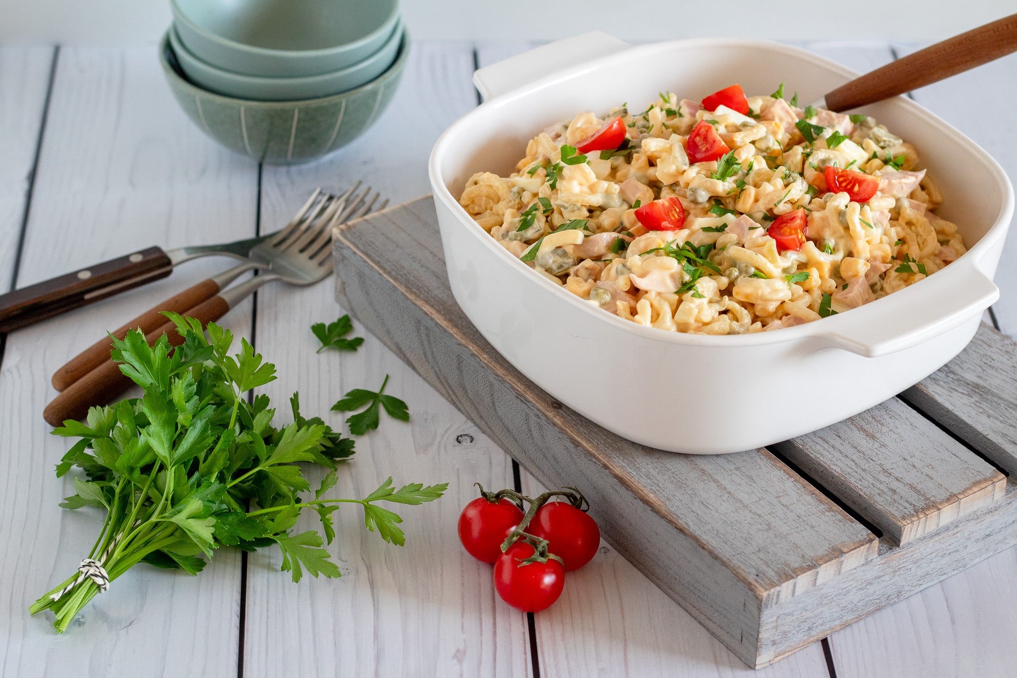 Rezept für Nudelsalat – unglaublich lecker