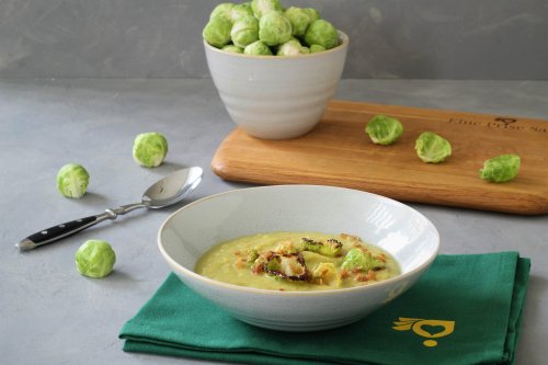 Rosenkohl-Suppe mit nur 3 Hauptzutaten
