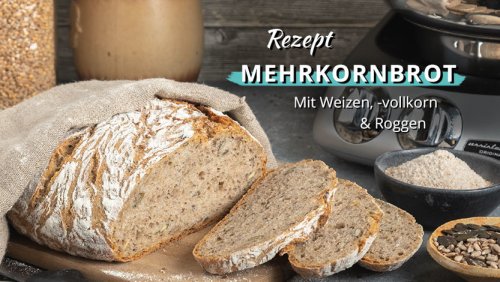 Mehrkornbrot - Schnell & lecker » Einfach Brot backen