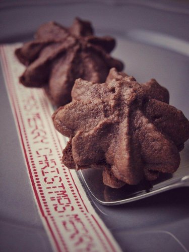 Nougat Tuffs – meine liebsten Schoko Weihnachtskekse mit Nutella