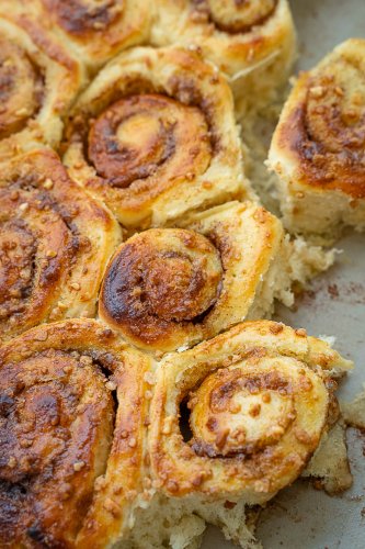 Einfaches Rezept für die besten weichen Zimtschnecken