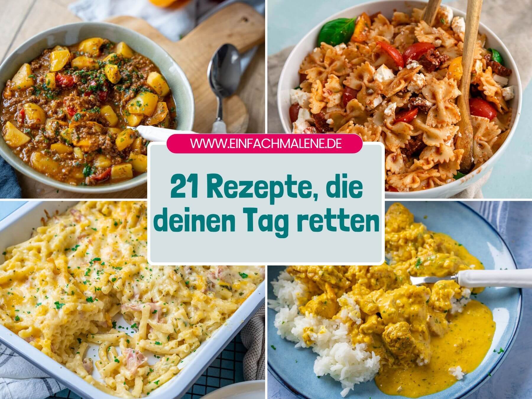 Was koche ich heute? Diese 21 schnellen und einfachen Rezepte retten deinen Tag