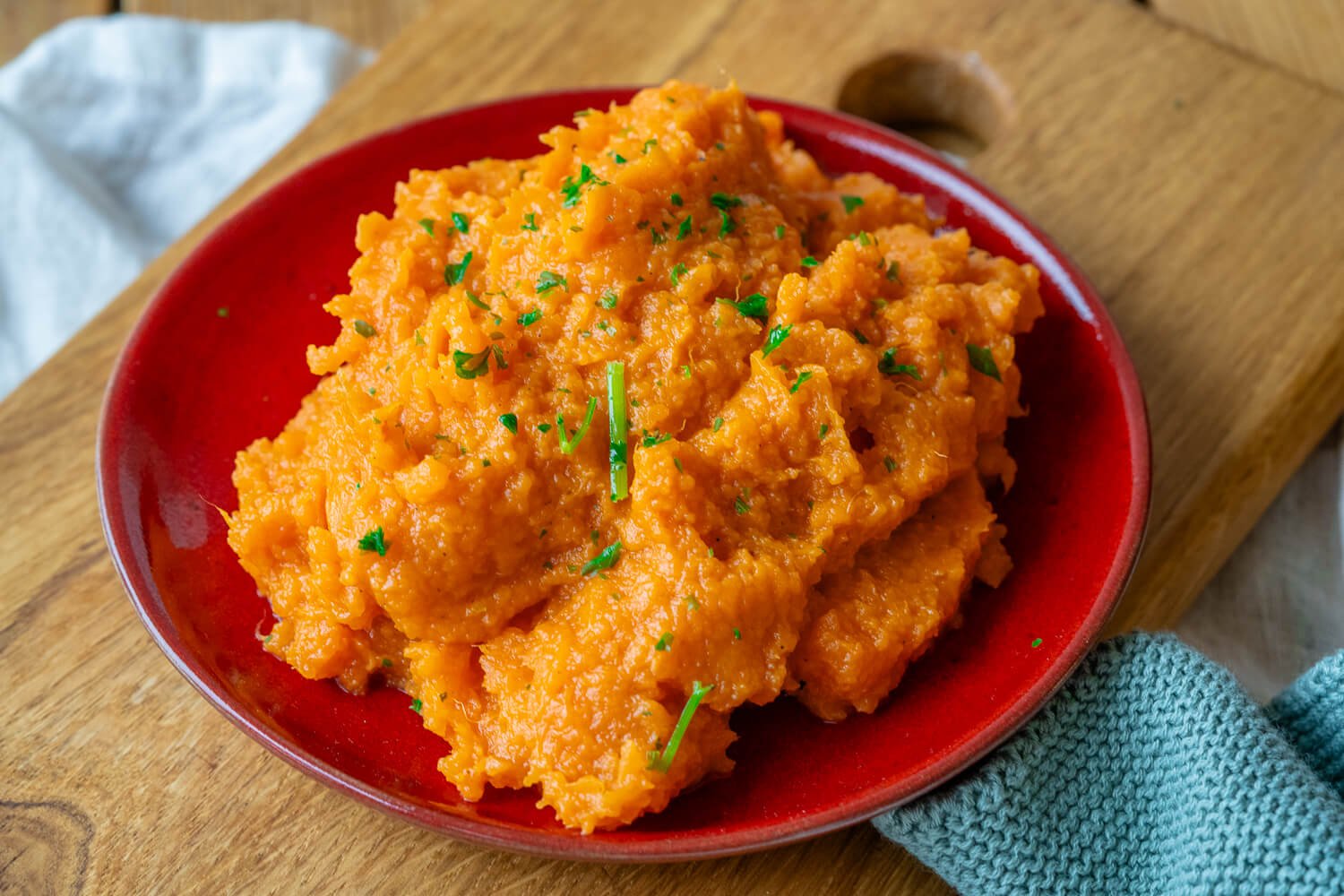 Das beste Süßkartoffelpüree – 20 Minuten Rezept - cremig & lecker