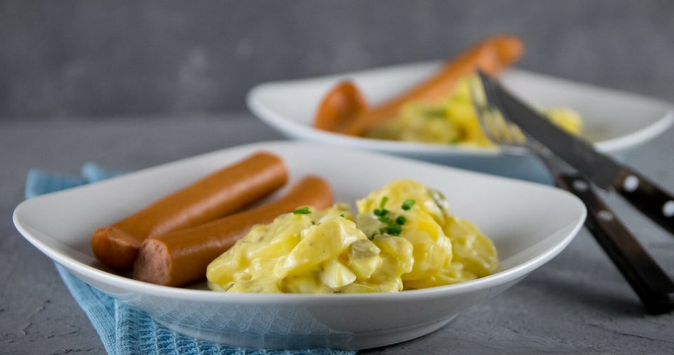 Alle lieben Kartoffelsalat! Rezept für leichten norddeutschen Kartoffelsalat