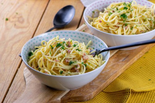 So einfach kochst du Spaghetti Carbonara