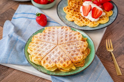 Herzwaffeln wie bei Oma - einfach und so lecker