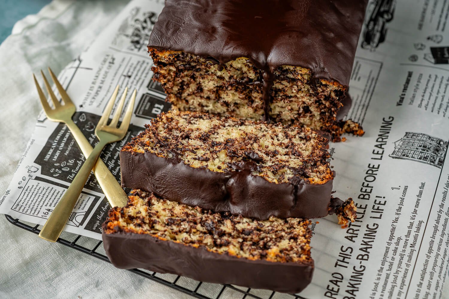 Diesen Stracciatella Kuchen musst du probieren - so saftig