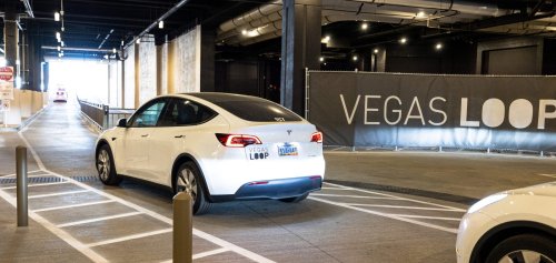 The Boring Company's Las Vegas Loop with Tesla vehicles connects to its first resort