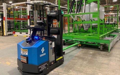 First BrightDrop electric van rolls off GM assembly line at retooled Ontario plant