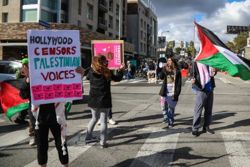 Hollywood acts bizarrely in response to Palestine protests
