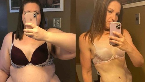El increíble cambio físico de Megan: pierde más de 90 kilos en 15 meses sin dietas ni milagros