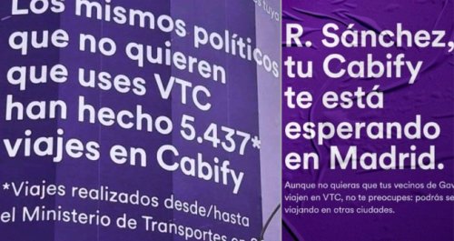 Escrache de Cabify y las VTC a la ministra de Transportes