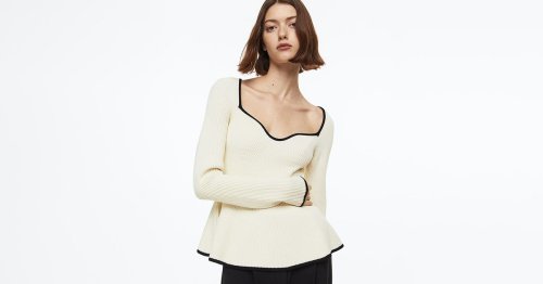 Dieser H&M-Pullover ist der eleganteste Modetrend im Frühling 2023