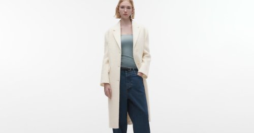 Modetrend im Frühling 2023: Der weiße Wollmantel von Zara