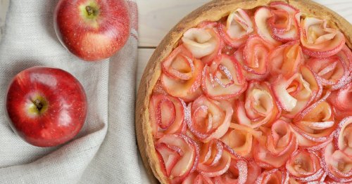 Rezept: Apfel-Rosentorte ist der hübscheste Apfelkuchen aller Zeiten