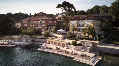 Wie eine Postkarte: das Alhambra Boutique Hotel in Lošinj