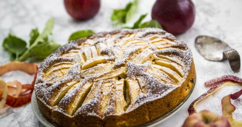 Rezept: Dieser Apfelkuchen mit Quark ist unschlagbar lecker und extra saftig!