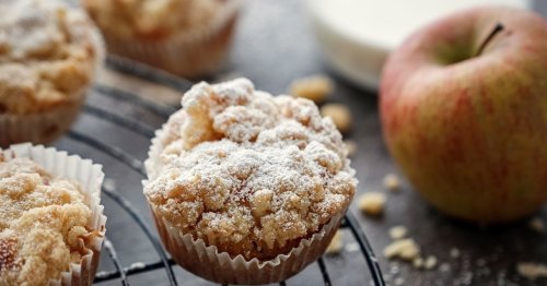 Blitz-Rezept: Das sind die leckersten Apfel-Streusel-Muffins der Welt!