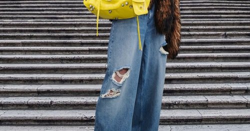 Goodbye, Skinny Jeans! Jumbo-Jeans sind im Winter 2021 ein Modetrend im XXL-Format