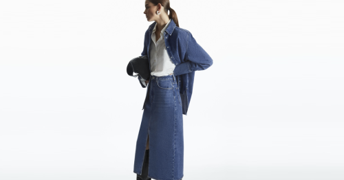 Jeans-Trend: Modeprofis shoppen jetzt diesen Midi-Jeansrock von Cos