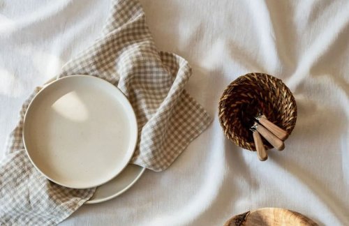 Des accessoires déco à l’imprimé vichy pour un intérieur au top de la tendance