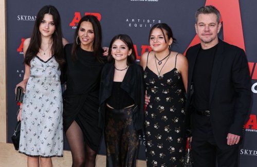 Matt Damon : cette rare apparition sur tapis rouge avec sa femme et ses filles
