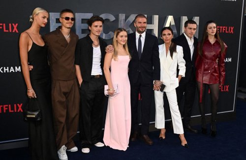 David Beckham : ses 4 enfants réunis pour la première de son documentaire Netflix