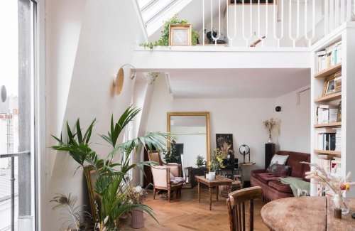 Cet appartement montmartrois repense les codes de l’atelier d’artiste