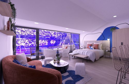 Visite privée : une suite d’hôtel en plein cœur du Stade de France